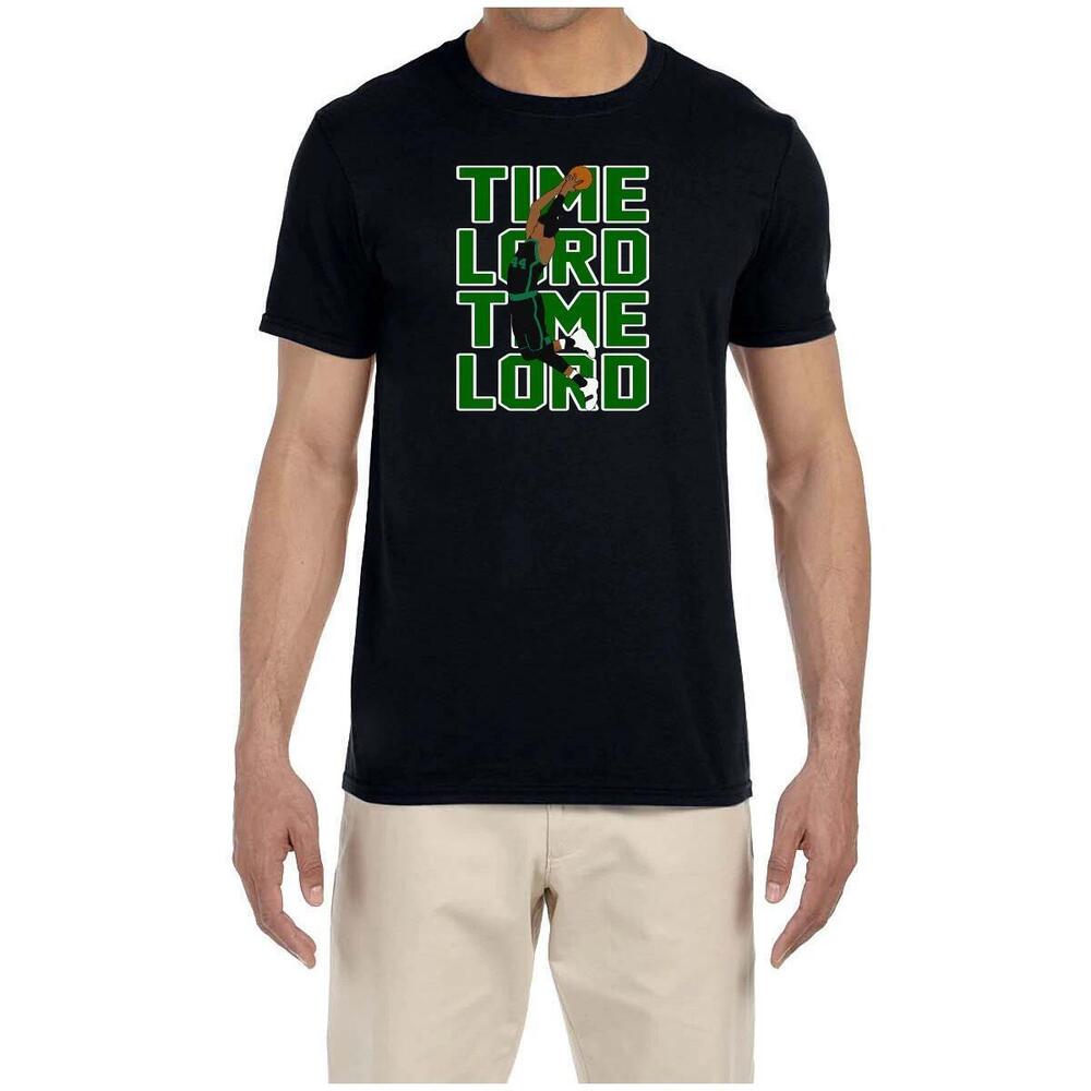 Boston Celtics Robert Williams Time Lord Text Pic T-Shirt